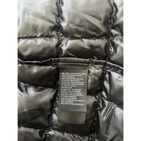 The North Face Women’s ThermoBall Eco Parka Black Hooded Jacket Size Small - Picture 9 of 11